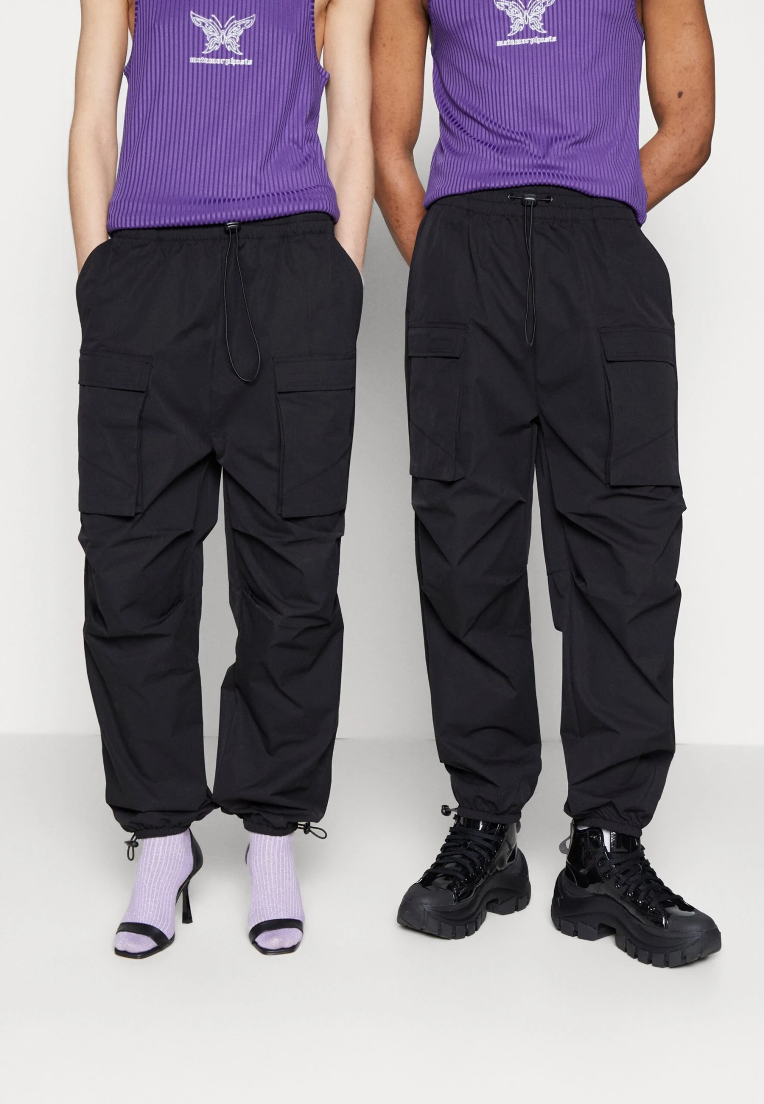 YOURTURN UnisexPantaloni CargoBlack Uomo Pantaloni YO12100WI-Q11 1 YOURTURN UnisexPantaloni CargoBlack Uomo Pantaloni YO12100WI-Q11