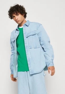 YOURTURN Unisex - Giacca Di Jeans - Blue -Yourturn fd2bf4f8c7d146b99288493a5b3cc8a4 scaled