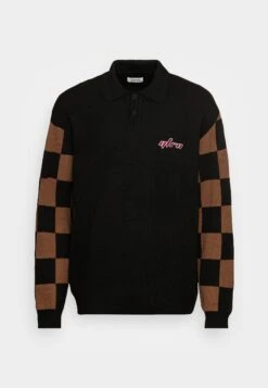 YOURTURN Unisex - Maglione - Black/Brown