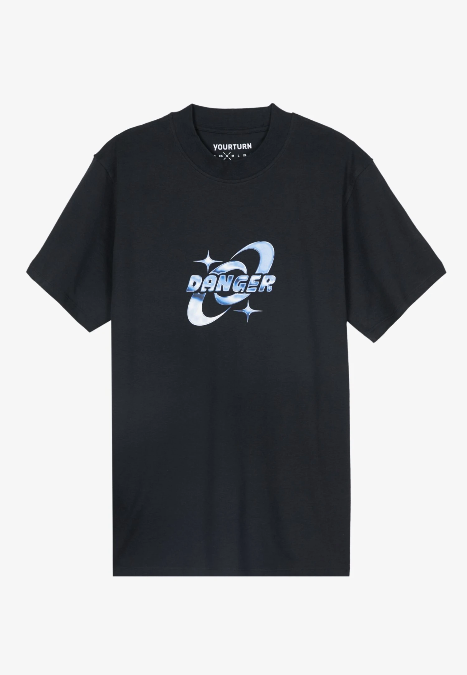 YOURTURN UnisexT-Shirt Con StampaBlack Donna T-shirt E Top YO122O0T0-Q11 4 YOURTURN UnisexT-Shirt Con StampaBlack Donna T-shirt E Top YO122O0T0-Q11 - immagine 4